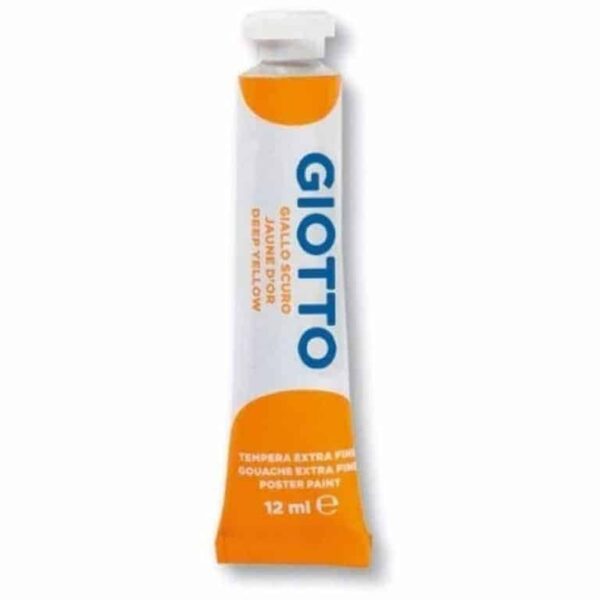 Giotto Tempera Extra 12ml Giallo Scuro