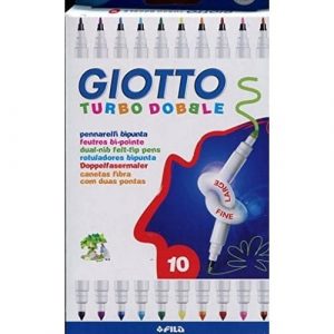 Giotto Turbo Bobble conf. 10 Pennarelli Bipunta