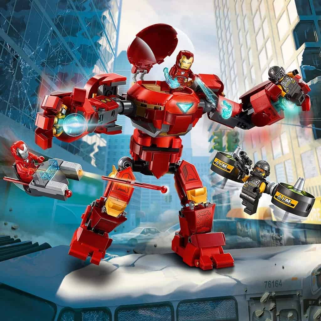 LEGO Marvel Iron Man Hulkbuster contro lâ€™agente A.I.M. LEGO76164 - Lina  Giorgi snc