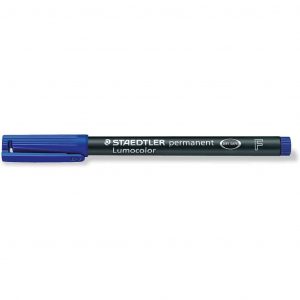 Pennarello Lumocolor permanent Staedtler FINE BLU