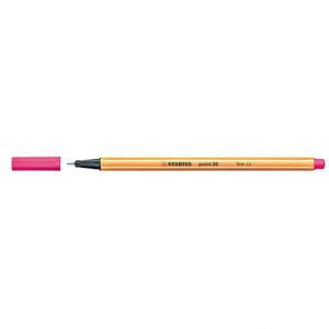 Stabilo pennarello punta fine Point 88 rosa