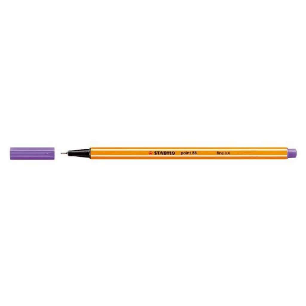 Confezione 6 pennarelli fineliner Point 88 Neon: Penne di Stabilo