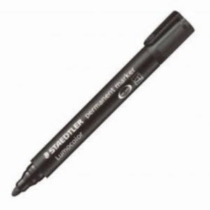Staedtler Marcatore permanente punta tonda nero