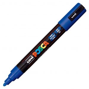 Uni Posca marcatore a tempera 1.8-2.5mm blu 306 - B