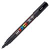 Uni Posca marcatore a tempera silver 0.9-1.3mm nero