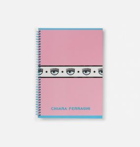 CHIARA FERRAGNI Blocco spiralato A4 1 Rigo Rosa