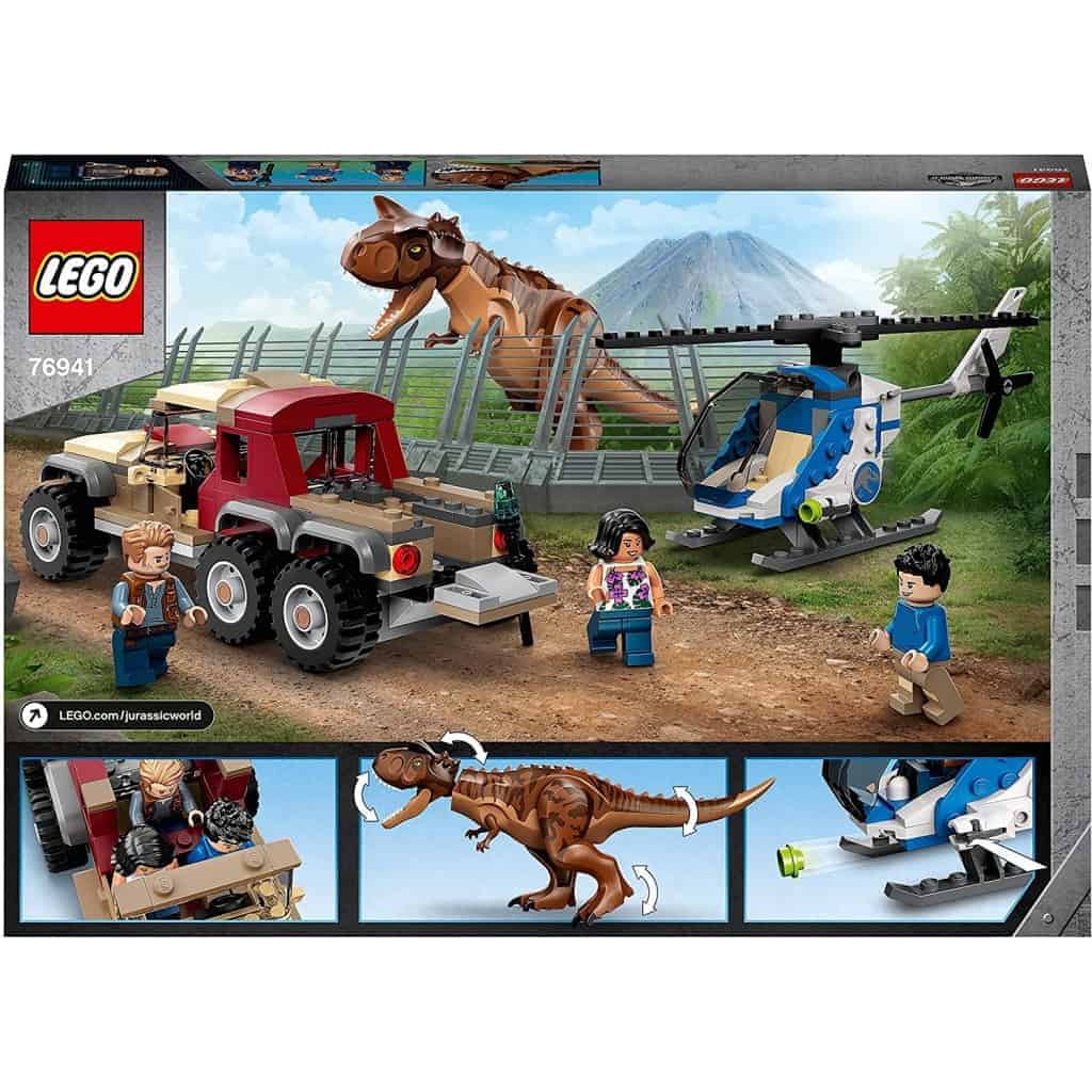 LEGO Jurassic World L'Inseguimento del Dinosauro Carnotaurus LEGO76941 -  Lina Giorgi snc