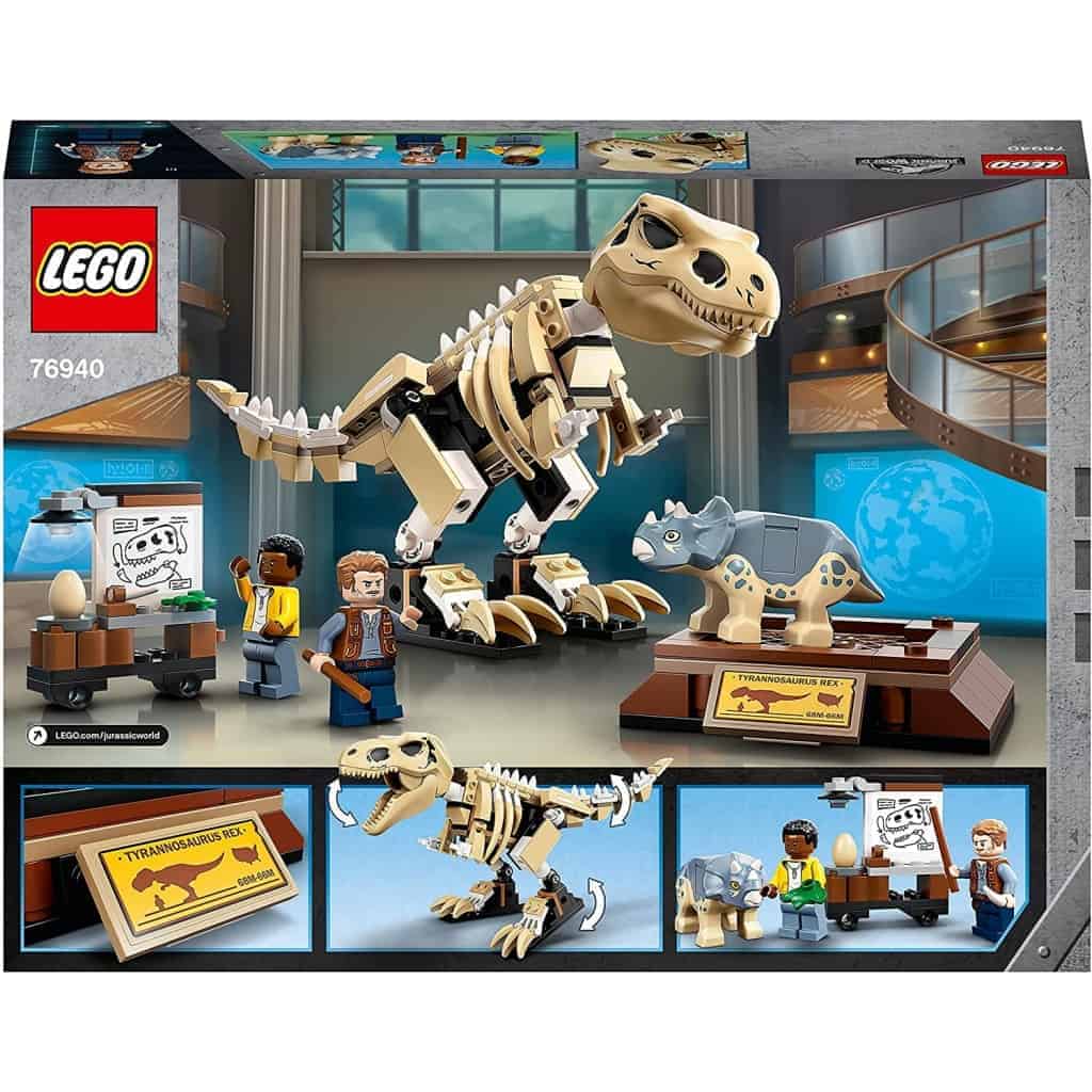 LEGO Jurassic World La Mostra del Fossile di Dinosauro T. Rex LEGO76940 -  Lina Giorgi snc