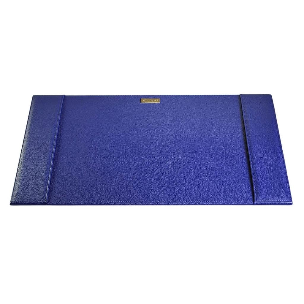 Portabiglietti Da Scrivania Campo Marzio - Similpelle Blu Oceano, 11x5,5x8,5 Cm, Elegante E Pratico - Foto 8