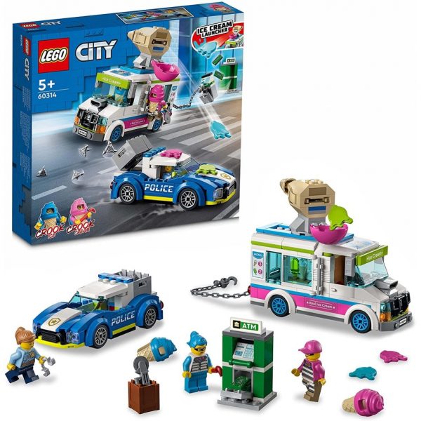 Lego CITY Il furgone dei gelati e l'inseguimento della polizia a 29.99