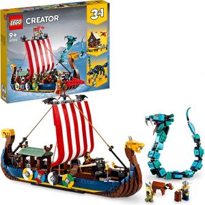 Lego Creator Nave vichinga e Jörmungandr