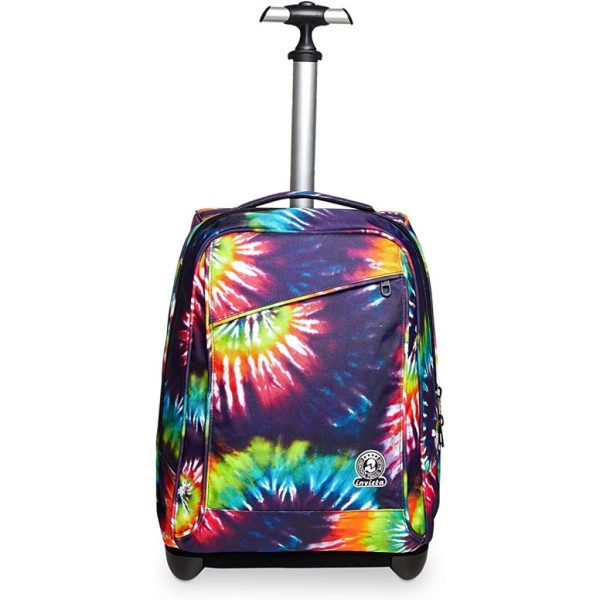 Trolley Invicta Tie & Dye Multicolore 2 in 1 con Spallacci per uso Zaino in  offerta a 69.00