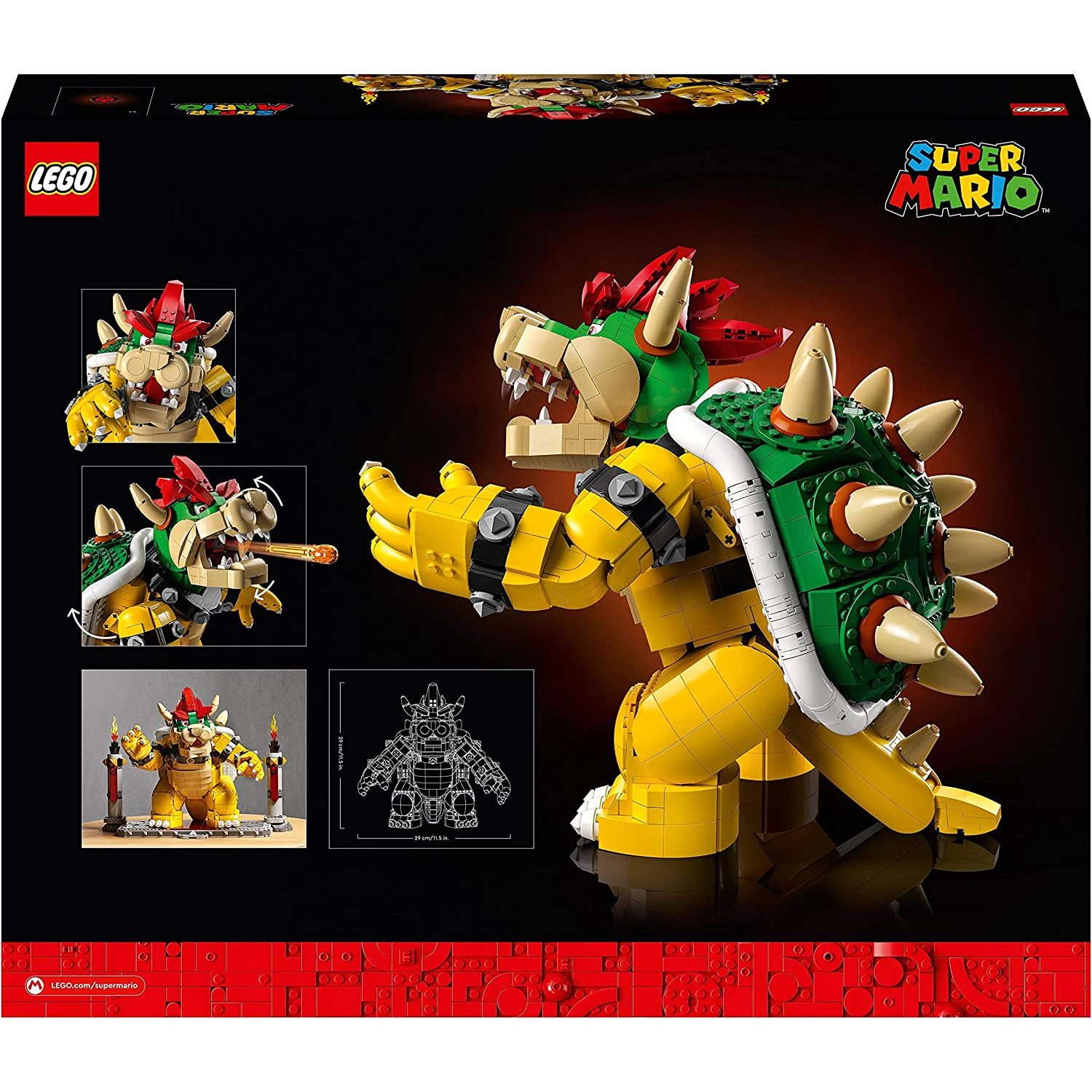 Lego SUPER MARIO Il potente Bowser a