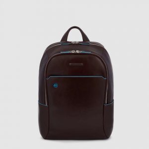 Zaino Piquadro porta pc in pelle Blue Square mogano - CA3214B2/MO