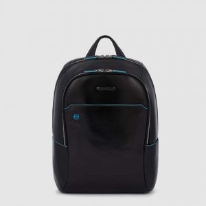 Zaino Piquadro porta pc in pelle Blue Square nero - CA3214B2/N