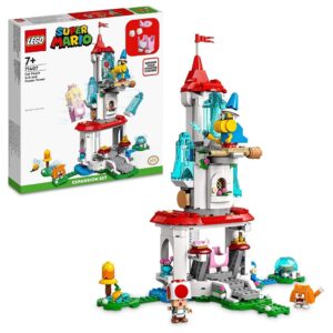 Lego SUPER MARIO Pack espansione Costume di Peach gatto e Torre ghiacciata