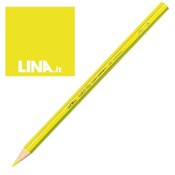 Matita Giotto in legno refil SUPERMINA giallo - 239003