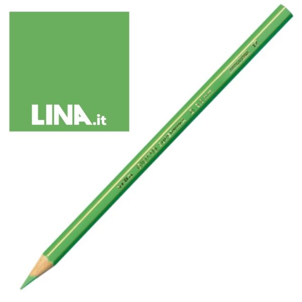 Giotto matita in legno refil Supermina verde cinabro 239017