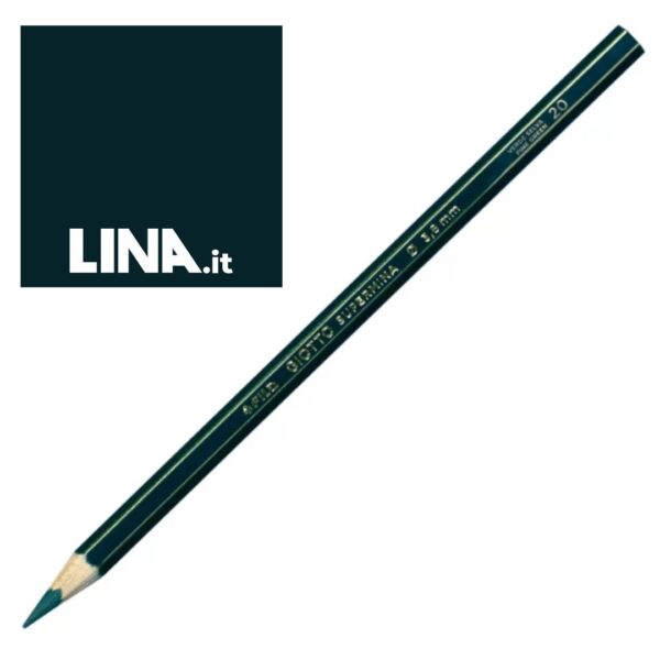 Giotto matita in legno refil Supermina verde selva - 239020