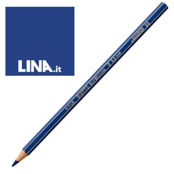 Giotto matita in legno refil Supermina blu oltremare - 239025