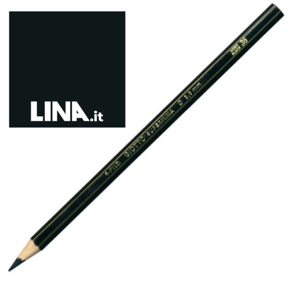 Giotto matita in legno refil Supermina nero - 239036