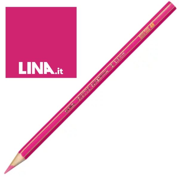 Giotto matita in legno refil Supermina Rosa Fluo 239053