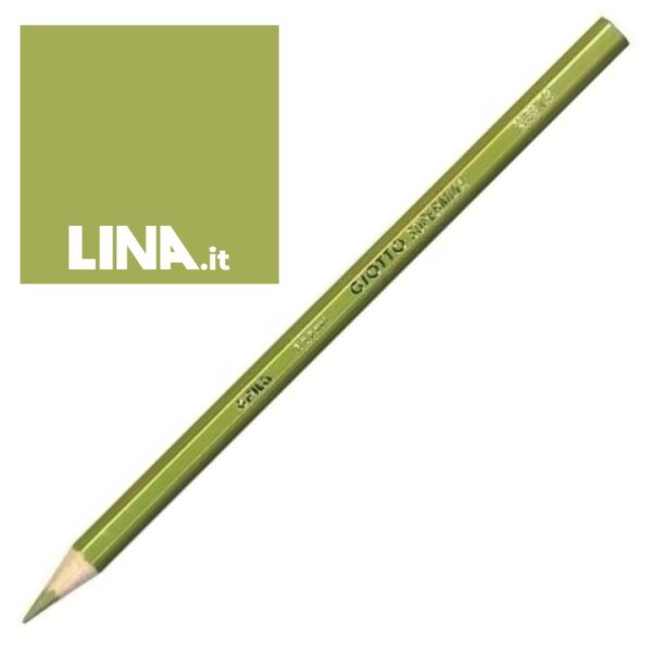 Giotto matita in legno refil Supermina verde - 239008