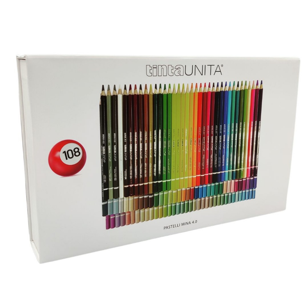 Pastelli Tinta Unita 4.0 Box da 108 colori asstoriti a 59.90