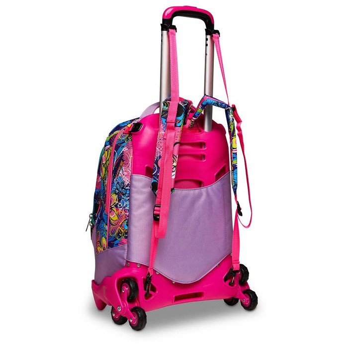 Seven Carrello Trolley per Zaino BE BOX TROLLEY TOP rosa a 22.90