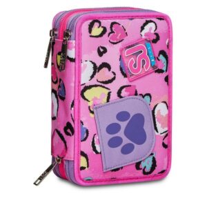 Astuccio 3 Zip Sj Gang Fleecy Girl