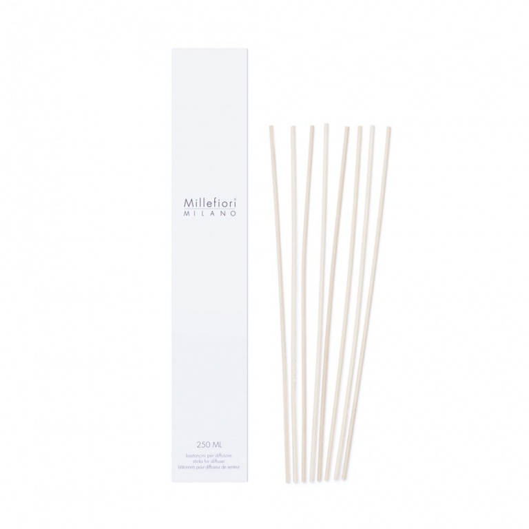 Bastoncini Ricambio per Diffusore Ambiente Millefiori Milano 250ml 8pz 29cm