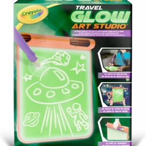 Crayola Travel Glow Art Studio Lavagna Luminosa