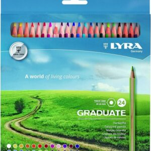 Lyra Graduate Pastelli colorati 24 pz colori assortiti