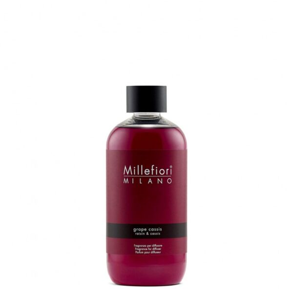 Ricarica per Diffusori Millefiori Milano 250ml fragranza Grape Cassis