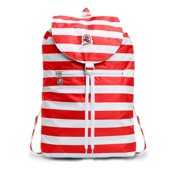 Zaino Minisac Invicta Packable Rosso Bianco