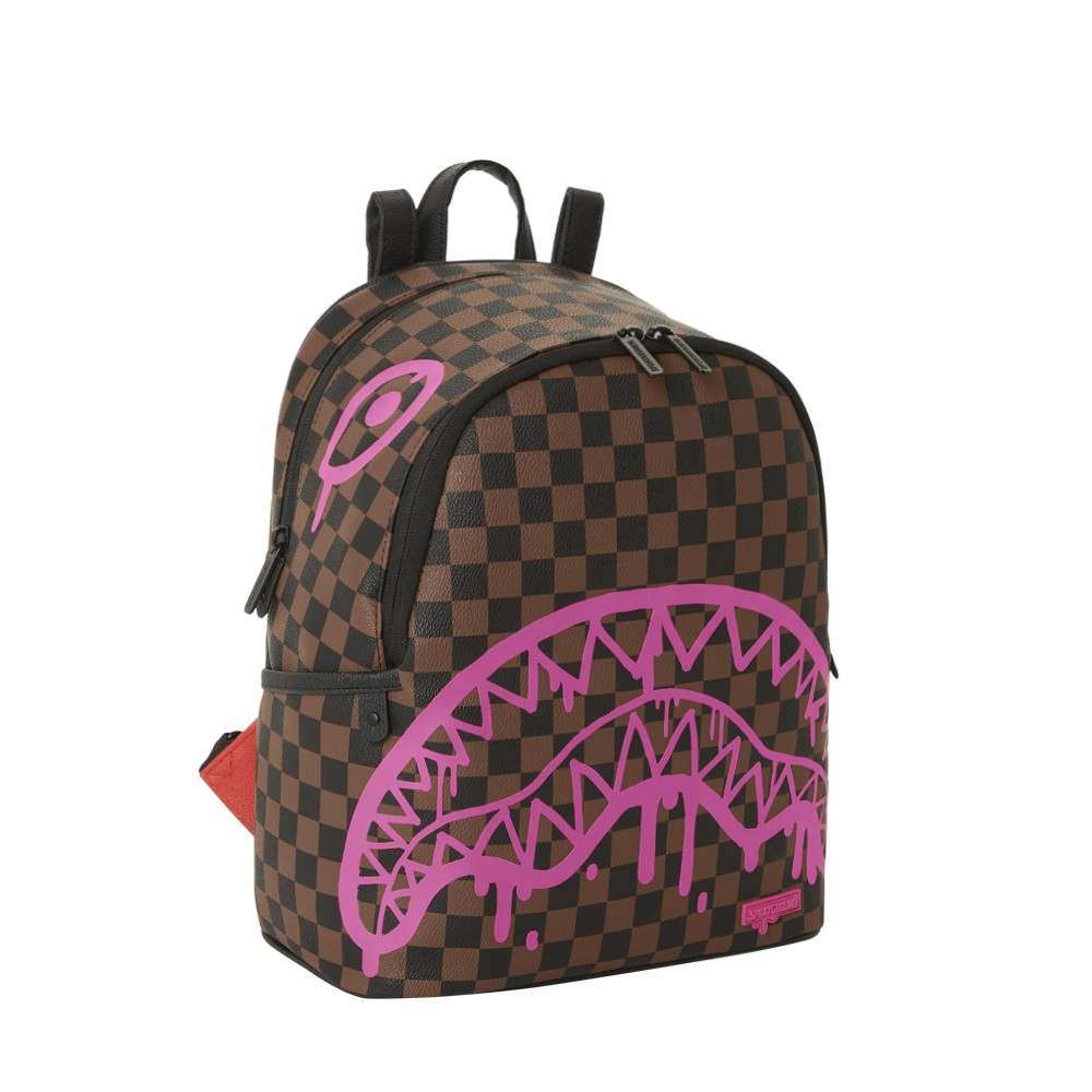 Zainetto Donna Sprayground PINK DRIP BROWN a 125.00