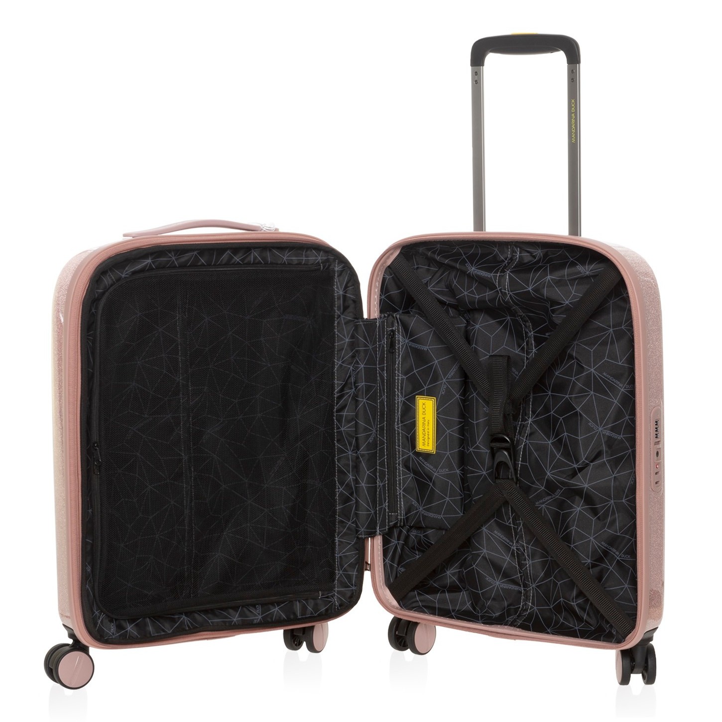 Trolley Cabina Espandibile LOGODUCK+GLITTER Mandarina Duck Glitter