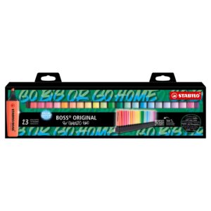 Evidenziatori Stabilo Boss Original By snoze One Deskset da 23 colori assortiti