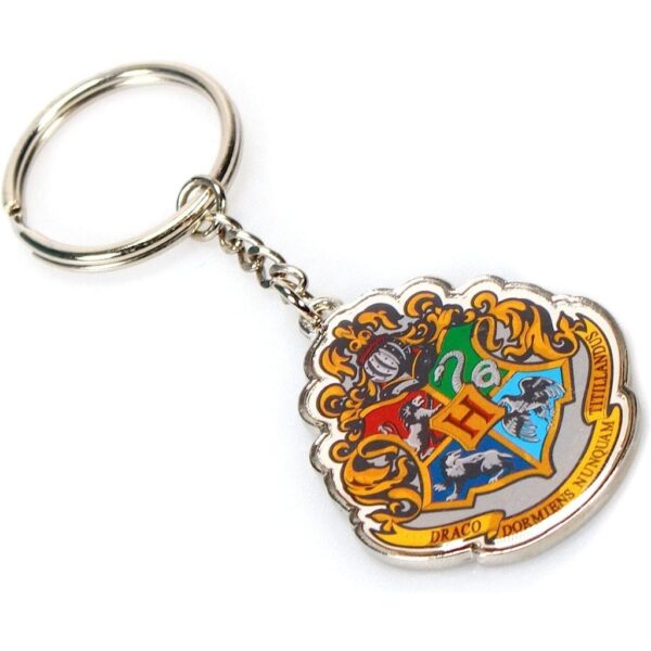 Harry Potter Portachiavi in Metallo con moschettone Hogwarts