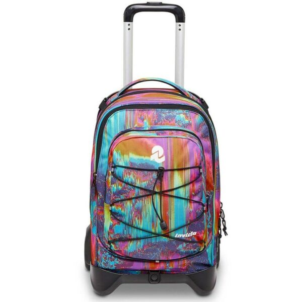 New Plug Trolley 2 Ruote Grs Invicta Fantasy Digital Multicolor