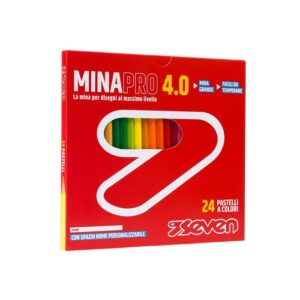 Pastelli Seven Mina Pro 4.0 24 Colori