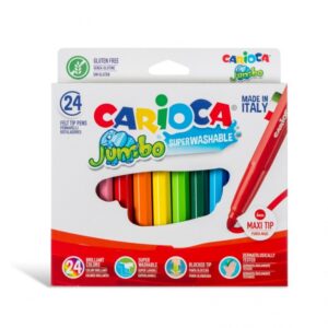 Pennarelli Carioca JUMBO 24 colori
