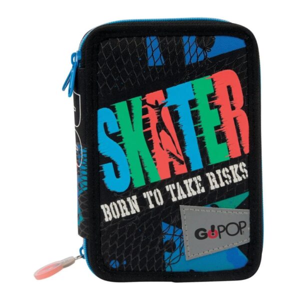 Astuccio 3 Zip GOPOP Boy Skater