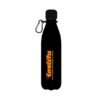 Borraccia Invicta 500ML Inox 304 Termica con Moschettone Ziply Nera