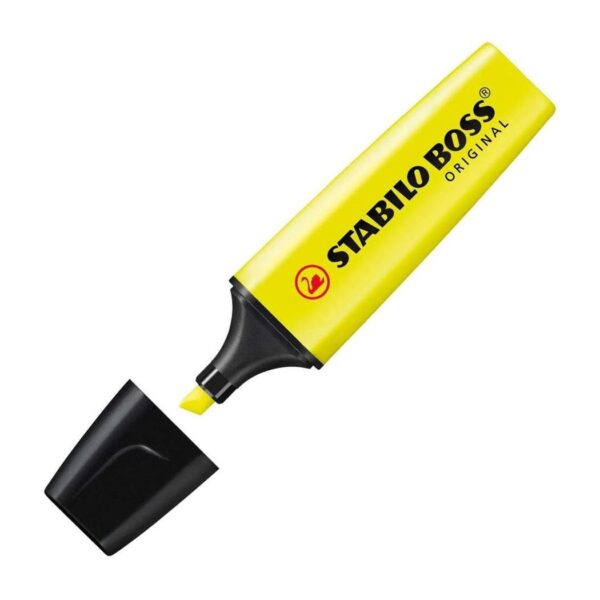 Evidenziatore - STABILO BOSS ORIGINAL - Giallo