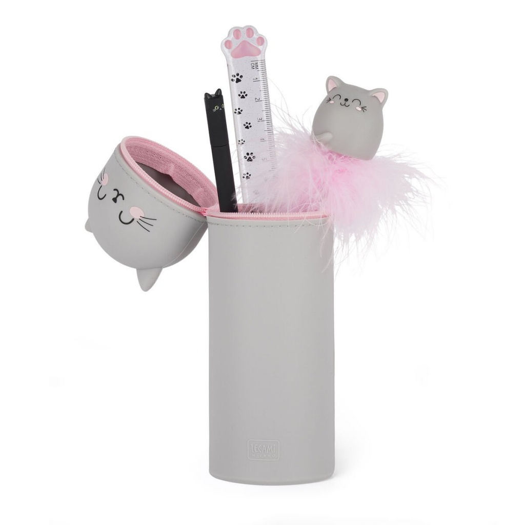 Astuccio Legami 2 in 1 in morbido silicone Kawaii Kitty a 11.95