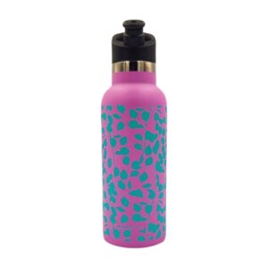 Borraccia Termica 500ML Cartomania Inox 304 Rosa Fantasia