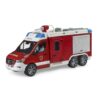 Bruder Autopompa MB Sprinter con modulo luci e suoni