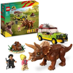 Lego JURASSIC WORLD La ricerca del Triceratopo