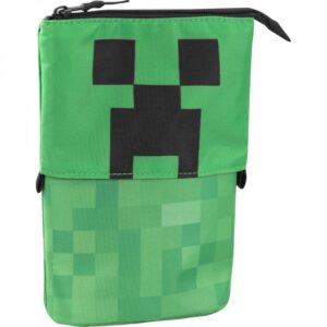 Minecraft Creeper Astuccio Richiudubile Verde/Nero